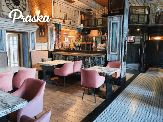 Wnętrze restauracji EFES Praska